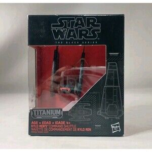 Star Wars The Black Series TITANIUM Series Kylo Ren's Command Shuttle 03 NIB